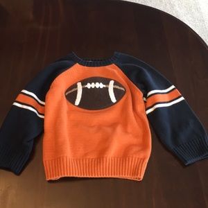 Gymboree football sweater